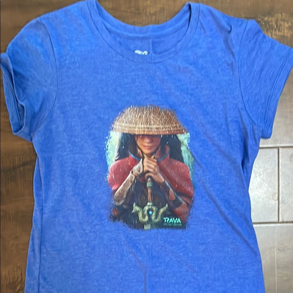 Disney Raya Blue Short Sleeve T